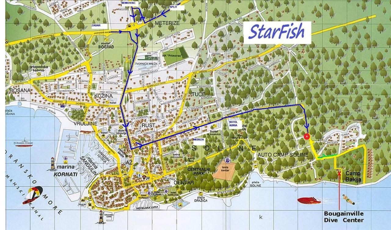 Seahorse Mobile Home, Soline Biograd บีโอกราดนาโมรู ภายนอก รูปภาพ